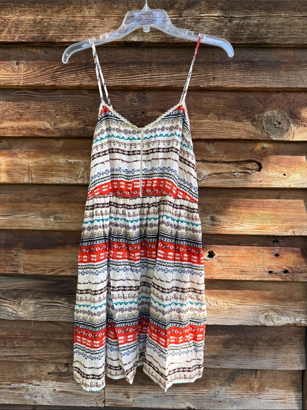 Hem & thread mini dress
